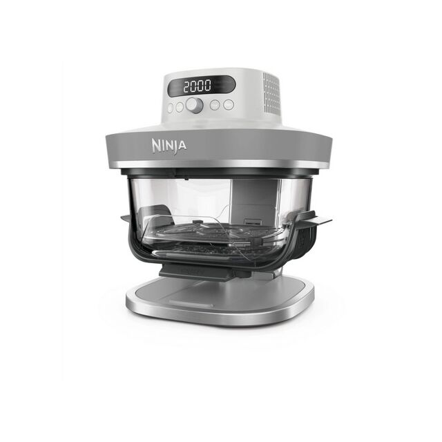 Ninja AS090UKWH Crispi Pro 5-In-1 Glass White Air Fryer 