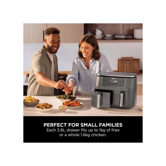 Ninja DZ300UK 7.6 Litre 6-In-1 Dual Zone Air Fryer