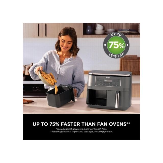 Ninja DZ300UK 7.6 Litre 6-In-1 Dual Zone Air Fryer