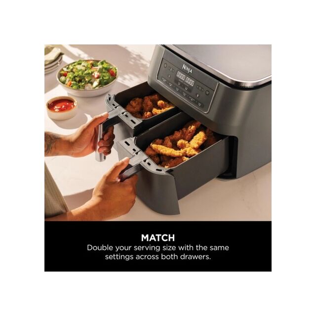 Ninja DZ300UK 7.6 Litre 6-In-1 Dual Zone Air Fryer