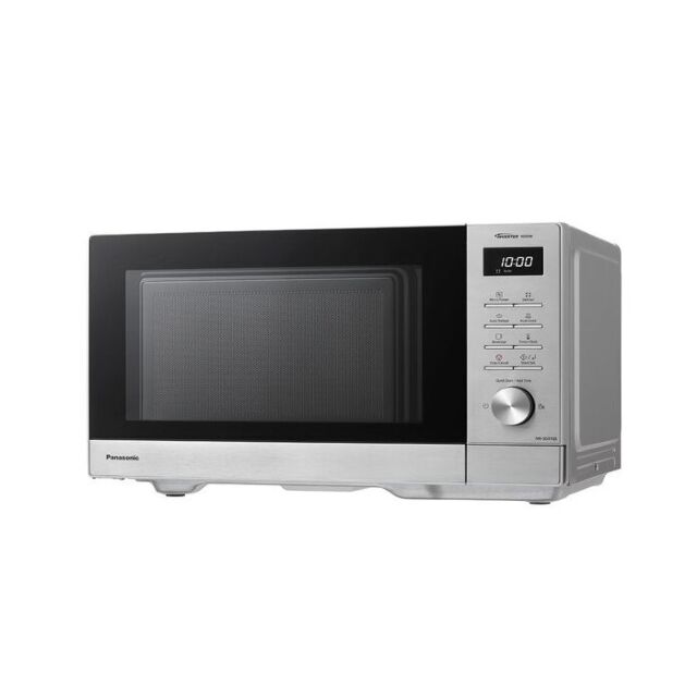 Panasonic NN-SD37QSBPQ 29 Litre1000w Inverter Stainless Steel Solo Microwave