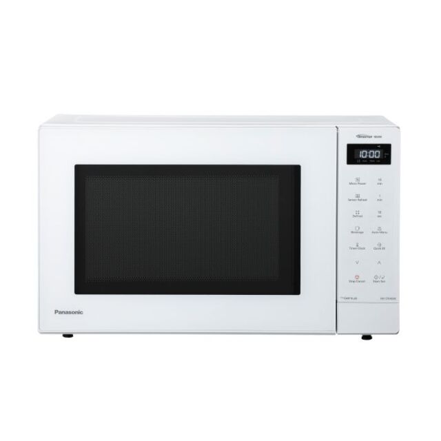 Panasonic NN-ST64QWBPQ 32 Litres 1000W Solo Inverter White Microwave