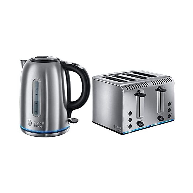 Russell Hobbs 20750 4-Slice Buckingham Polished Stainless Steel Toaster