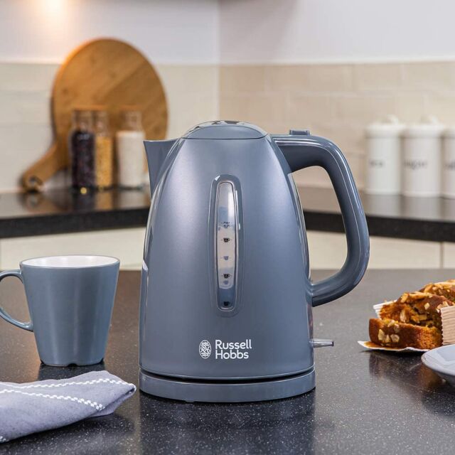 Russell Hobbs 21274 3Kw 1.7Litre Textures Grey Jug Kettle