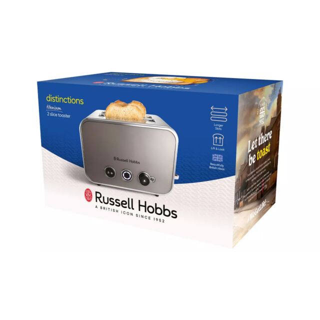 Russell Hobbs 26432 2 Slice Titanium Toaster