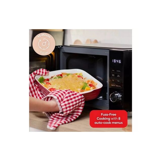 Russell Hobbs RHFM2365B 23 Litre 800W Flatbed Digital Control Solo Microwave
