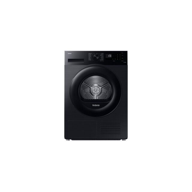 Samsung DV90CGC0A0ABEU 9Kg Heat Pump Sensor Dry Black Tumble Dryer