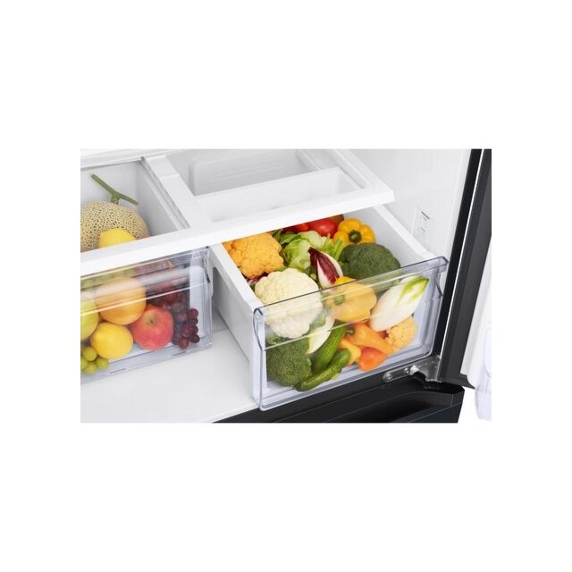 Samsung RF50C532EB1/EU 81.7Cm American Style Frost Free Black Fridge Freezer