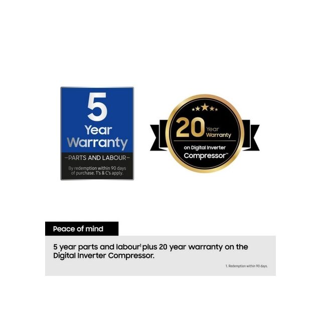Samsung RF50C532EB1/EU 81.7Cm American Style Frost Free Black Fridge Freezer