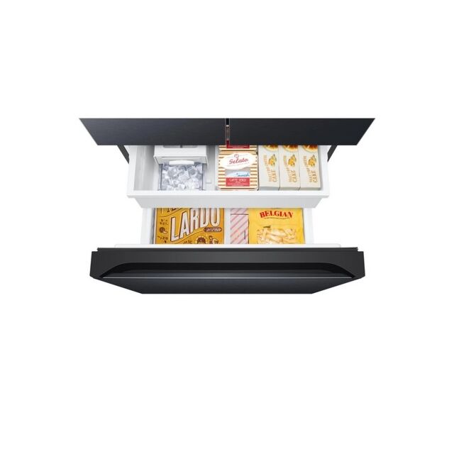 Samsung RF50C532EB1/EU 81.7Cm American Style Frost Free Black Fridge Freezer