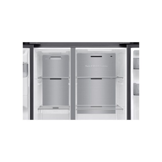 Samsung RS70F66KCTEU American Style Plumbed Ice/Water Silver Fridge Freezer