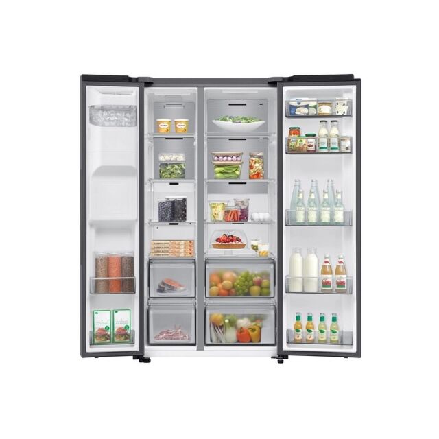 Samsung RS70F66KCTEU American Style Plumbed Ice/Water Silver Fridge Freezer
