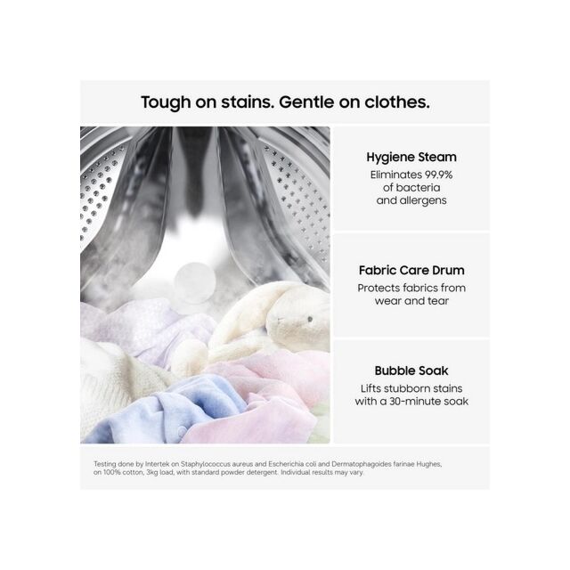 Samsung WW90DG6U85LEU1 9Kg 1400 White Washing Machine