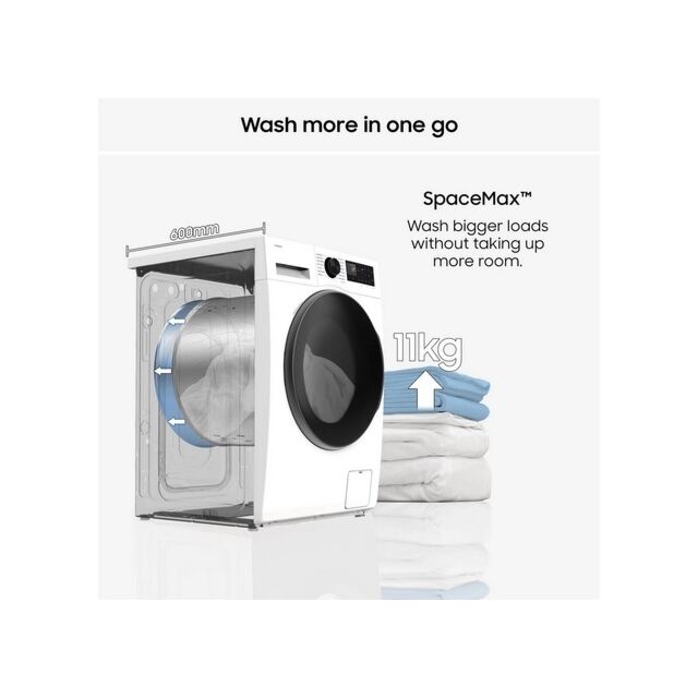 Samsung WW90DG6U85LEU1 9Kg 1400 White Washing Machine