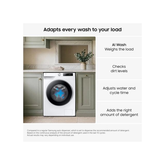 Samsung WW90DG6U85LEU1 9Kg 1400 White Washing Machine