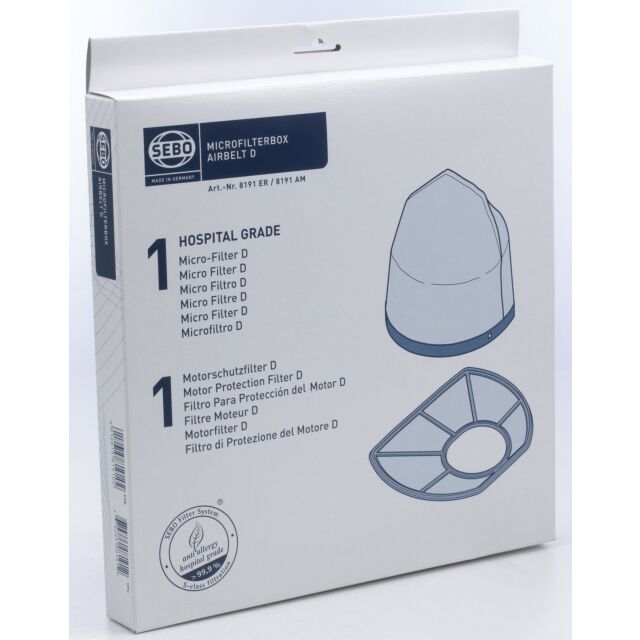 Sebo 8191ER Microfilter Box