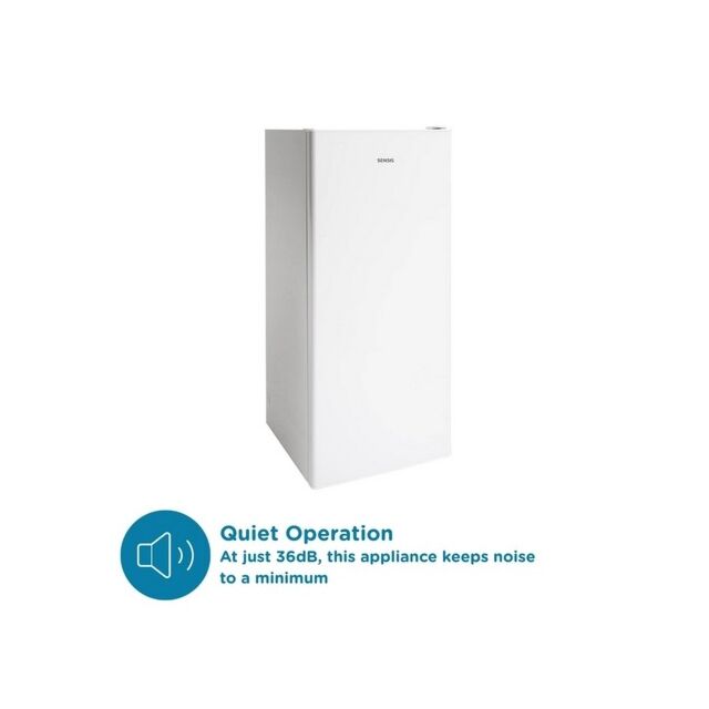 Sensis RFTLF01Z54EW Upright Tall Low Frost White Freezer 