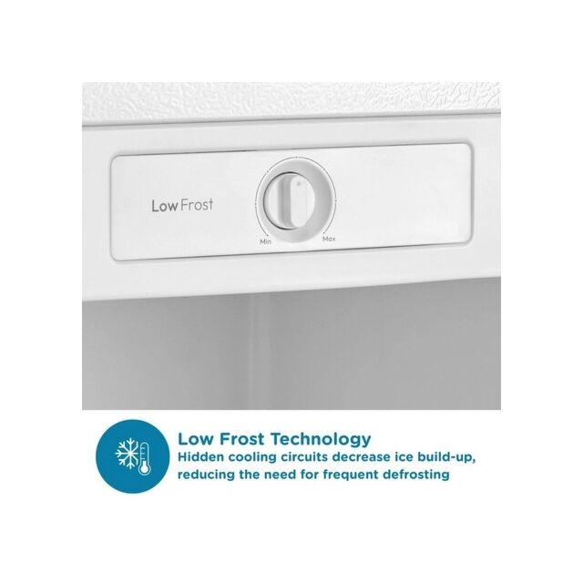 Sensis RFTLF01Z54EW Upright Tall Low Frost White Freezer 