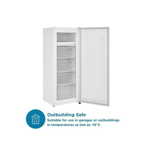 Sensis RFTLF01Z54EW Upright Tall Low Frost White Freezer 
