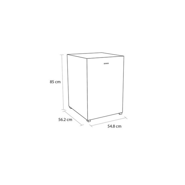 Sensis RFUCF01L54EW 54Cm Under Counter White Larder Fridge