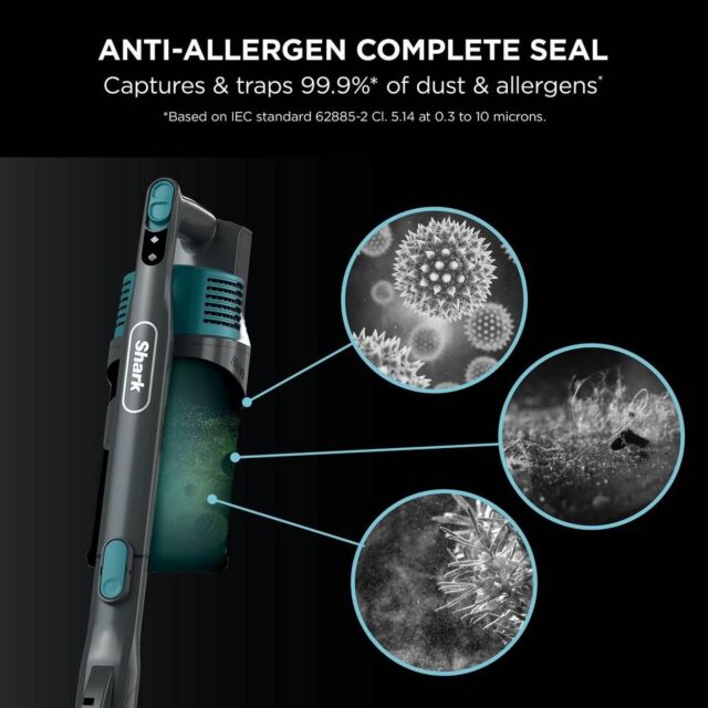 Shark IZ400UK Stratos Cordless Stick Vacuum Cleaner - 60 Minutes Run Time