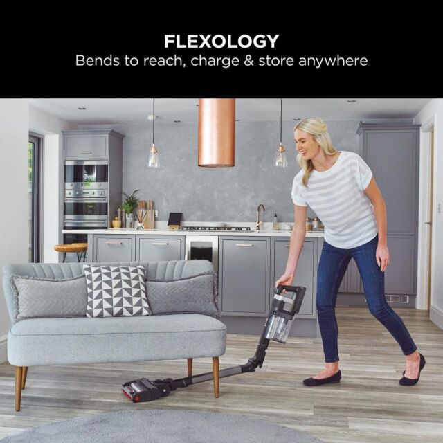 Shark IZ420UKT Stratos Cordless Stick Vacuum Cleaner - 120 Minutes Run Time