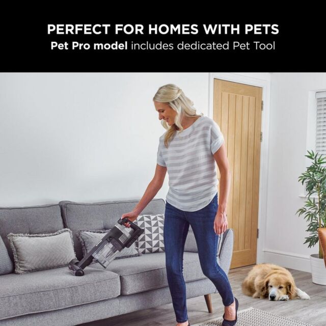 Shark IZ420UKT Stratos Cordless Stick Vacuum Cleaner - 120 Minutes Run Time