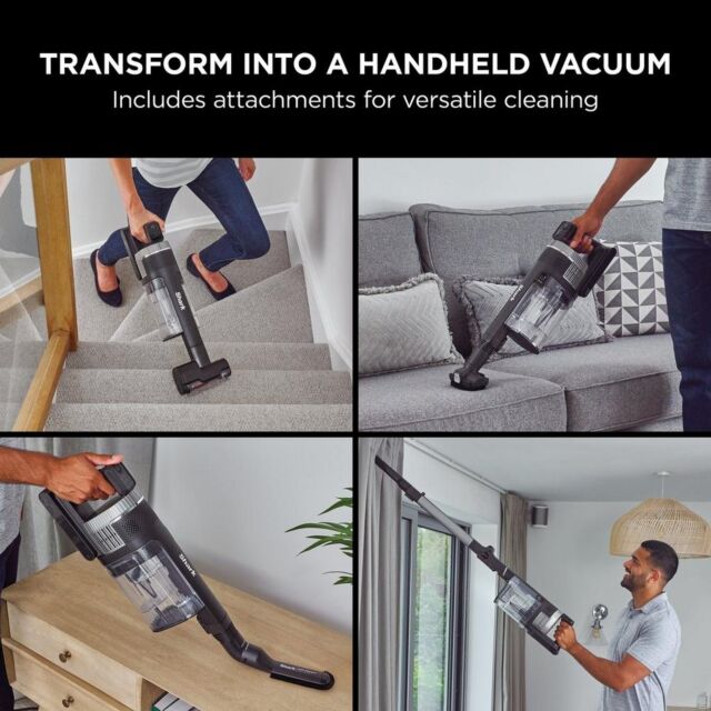 Shark IZ420UKT Stratos Cordless Stick Vacuum Cleaner - 120 Minutes Run Time