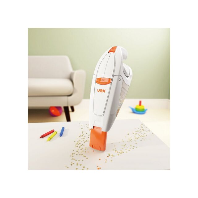 Vax H85-GA-B10 Gator 10.8v Hand Held Cleaner - 15 Minutes Run Time - White + Orange
