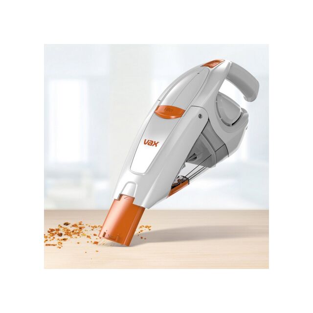 Vax H85-GA-B10 Gator 10.8v Hand Held Cleaner - 15 Minutes Run Time - White + Orange
