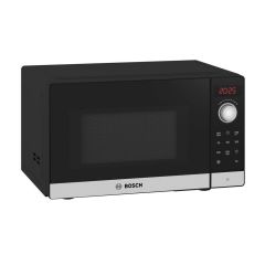Bosch FFL023MS2B 20 Litres 800W Dial & Touch Control Black Solo Microwave