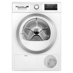 Bosch WTH85223GB 8Kg Heat Pump Sensor Dry White Tumble Dryer