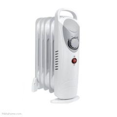 Daewoo HEA1140GE 800W Mini Oil Filled White Radiator