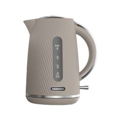 Daewoo SDA2813GE 3Kw 1.7 Litre Cascade Taupe Jug Kettle 