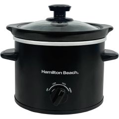Hamilton Beach HBSC020B 1.8 Litre Black Slow Cooker