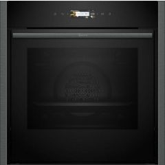 Neff B54CR71G0B Built In Electric Slide + Hide Pyrolytic Single Graphite Oven 
