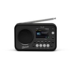 Roberts Radio PLAY20BK Digital DAB / Dab+ / FM RDS Portable Black Radio With Bluetooth
